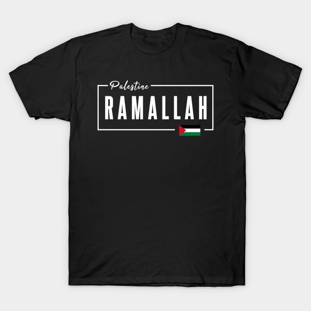 Ramallah, Palestine T-Shirt by Bododobird